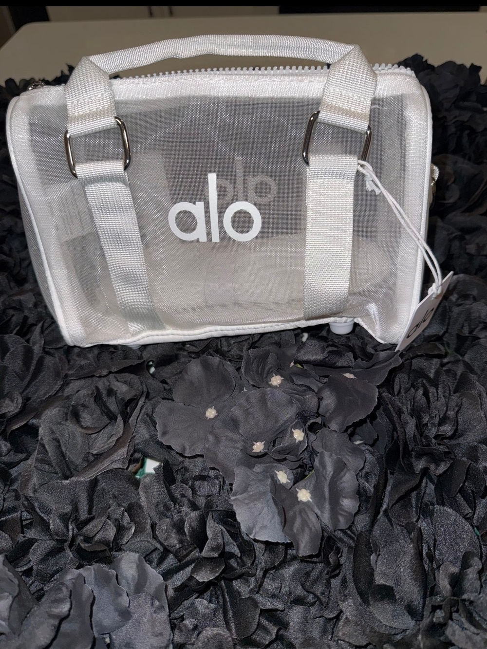 ALO Clear White Crossbody Bag - Transparent Travel Tote